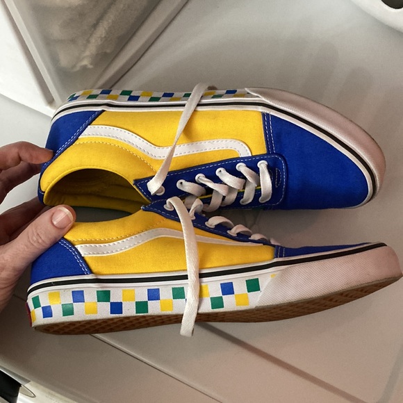 Ward Boys vans size yt(youth)7, 8 1/2 -9in women’s - Picture 7 of 11